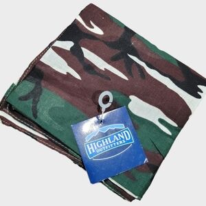 NWT Highland Outfitters Camo Bandana